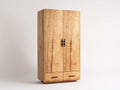 Armoire - Bois - 94 x 53 x 193 cm - Bois miel - Style artisanal